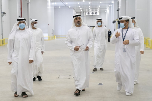 H.H. Sheikh Khalid bin Mohamed bin Zayed Al Nahyan, inaugurates the Advanced Trade & Logistics Platform (ATLP)