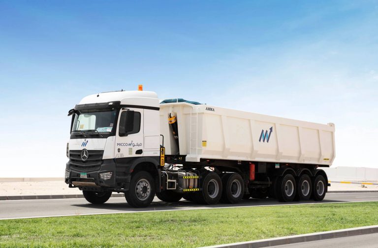 AD Ports Group Enters the Construction Logistics Market through Acquisition of 31 New Tipper Trucks